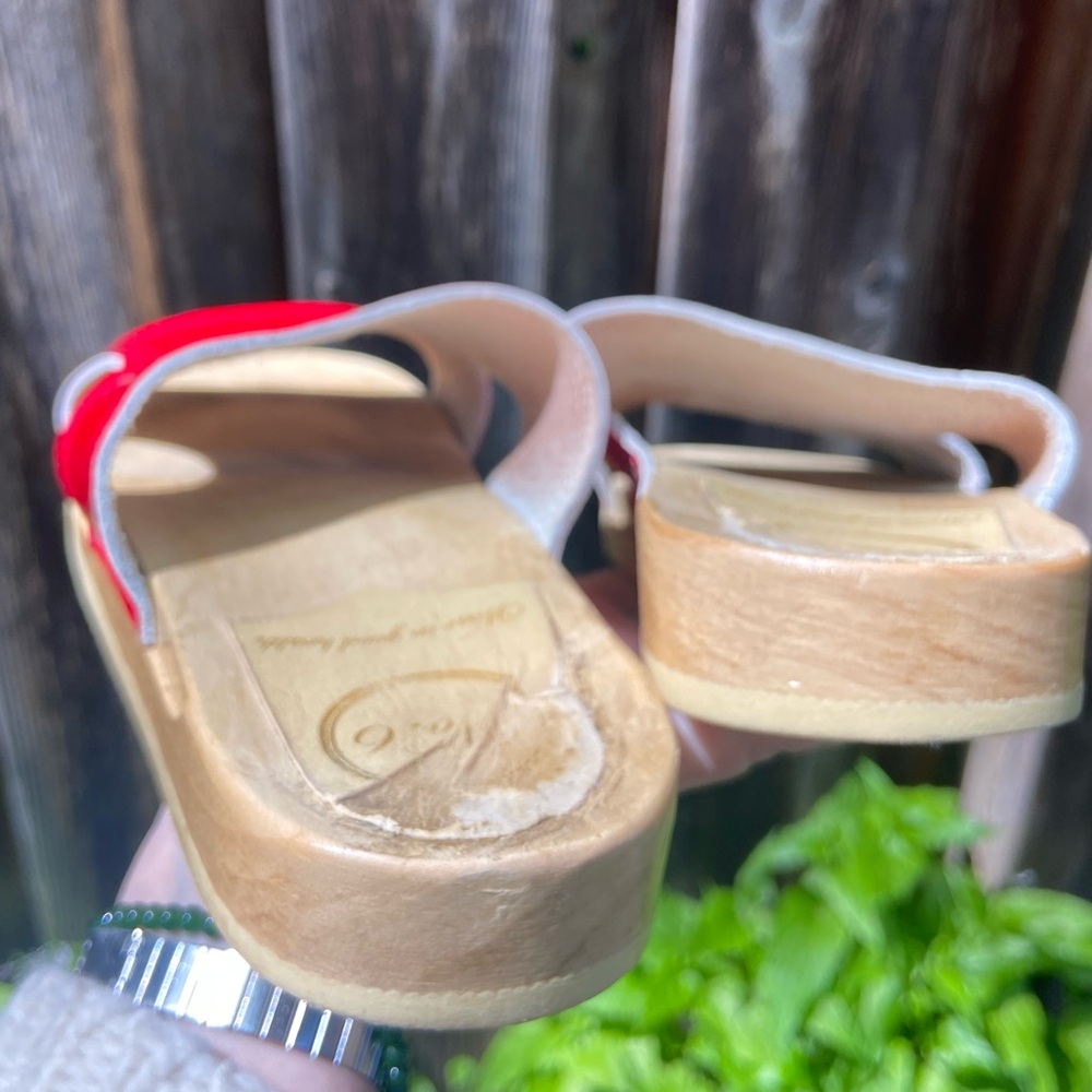 No 6 patent leather slides - Picture 8 of 13